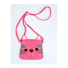 Load image into Gallery viewer, Cute Kitty Bag - Pink &amp; Gray