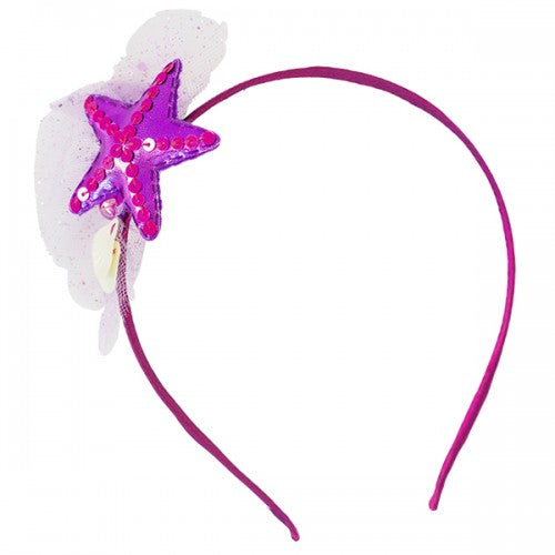 Starfish Headband- Purple
