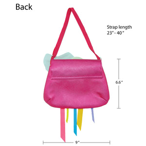 Rainbow Cloud Bag- Pink