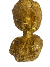 Load image into Gallery viewer, Kids Glitter Gold Headband- Glitter Gold