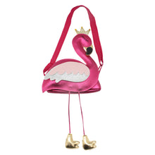 Load image into Gallery viewer, Fancy Flamingo Bag- Pink and Gold