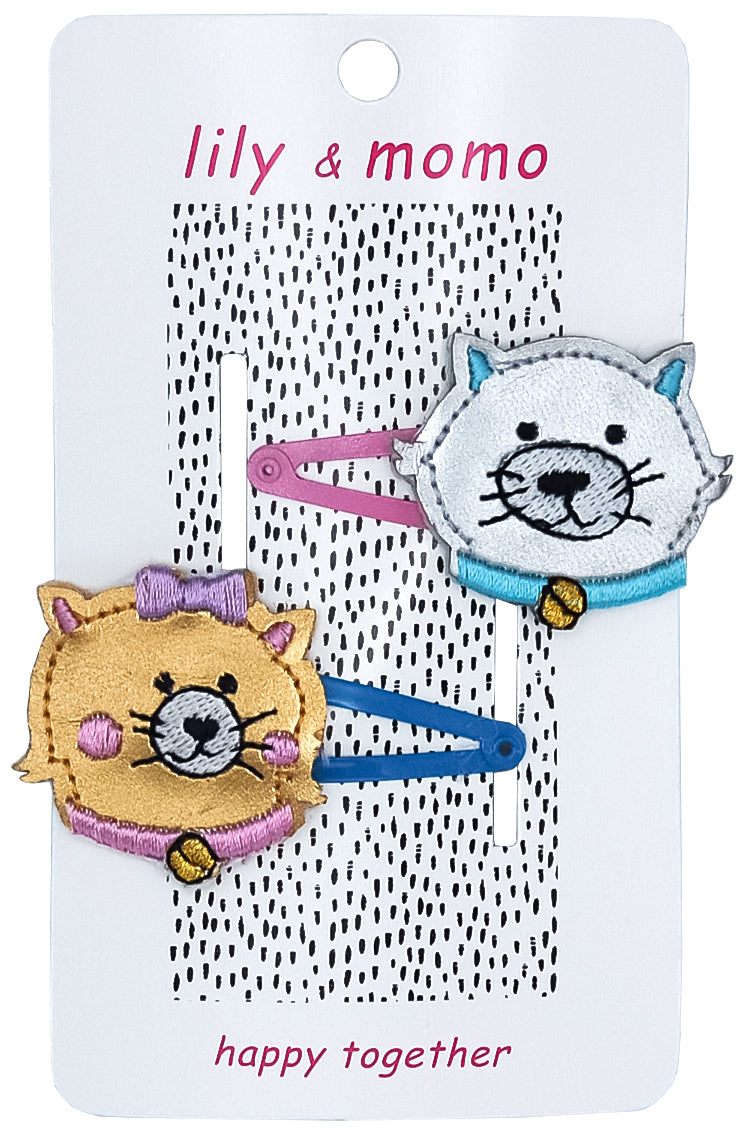 It's A Kitty Party Hair Clips