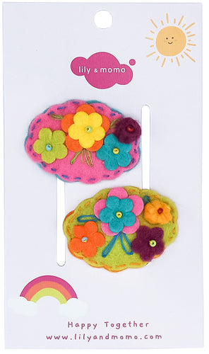 Willow Flower Hair Clips- Assorted