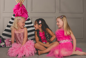 French Girl Hair Clips- Pretty Purples