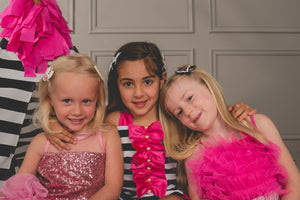 French Girl Hair Clips- Pretty Purples
