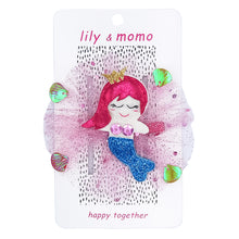 Load image into Gallery viewer, Pastel Tulle Mermaid Hair Clip- Multi