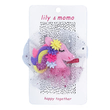 Load image into Gallery viewer, Pastel Unicorn Hair Clip- Pink