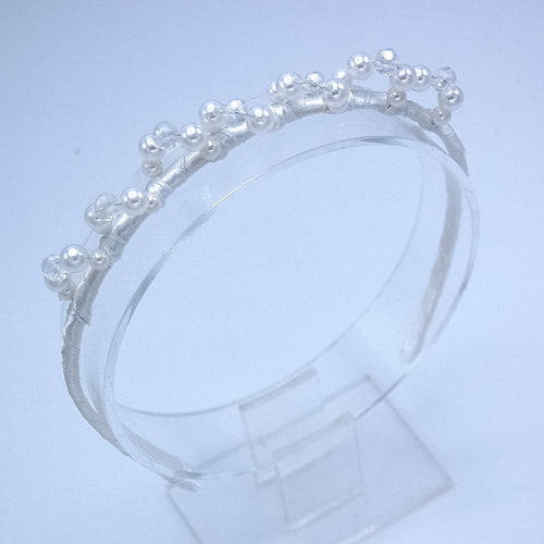Pearl Princess Headband - Ivory