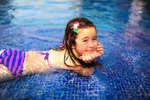 Load image into Gallery viewer, Making Waves Mermaid Hair Clips- Green and Glitter White