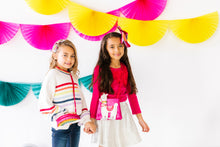 Load image into Gallery viewer, Tulle Bow Trio Hair Clips- Multi