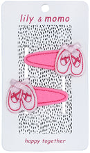 Load image into Gallery viewer, Ballet Shoes Hair Clips- Pink