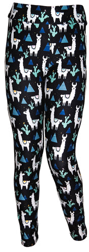 Cactus and Llama Legging