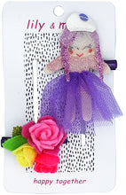Load image into Gallery viewer, French Girl Hair Clips- Pretty Purples