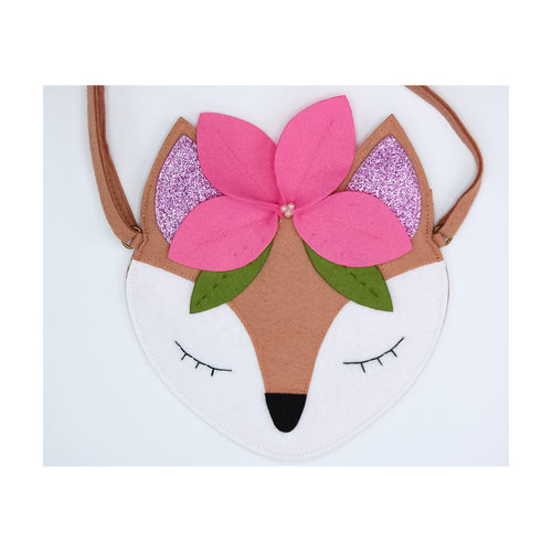 Friendly Fox Bag - Fawn & Pink