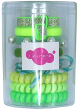 Load image into Gallery viewer, Hair Ties Color Pop Set - Neon Green