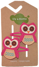 Load image into Gallery viewer, Little Owl Hair Clip - Pink