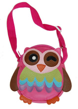 Load image into Gallery viewer, Owl Kids Crossbody Bag - Pink