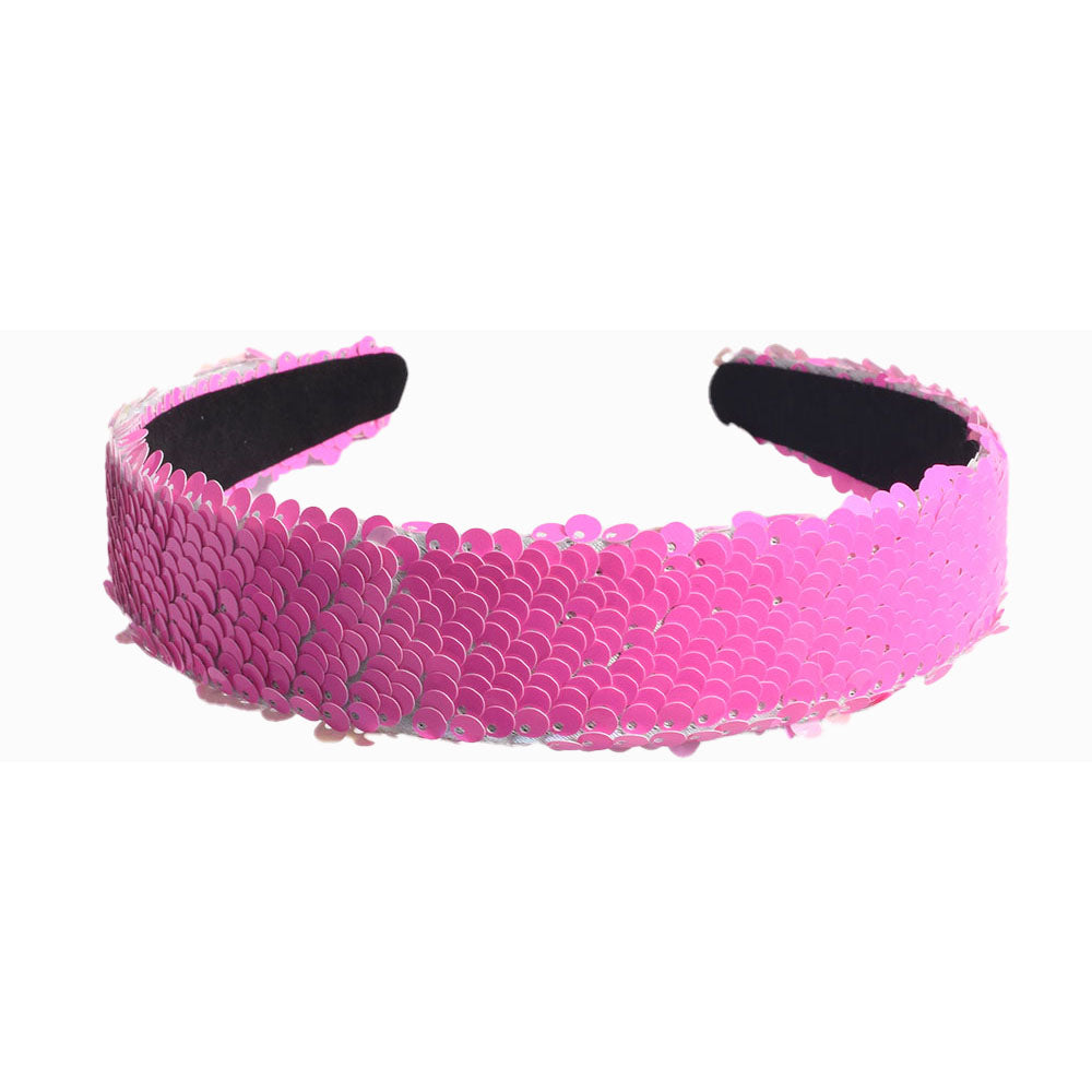 Sequin Headband - Bubblegum