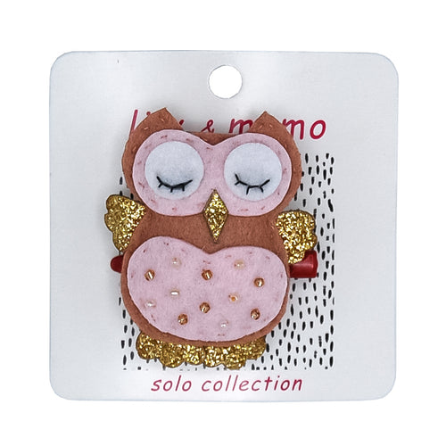 Wise Owl Hair Clip