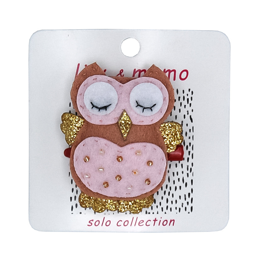 Wise Owl Hair Clip